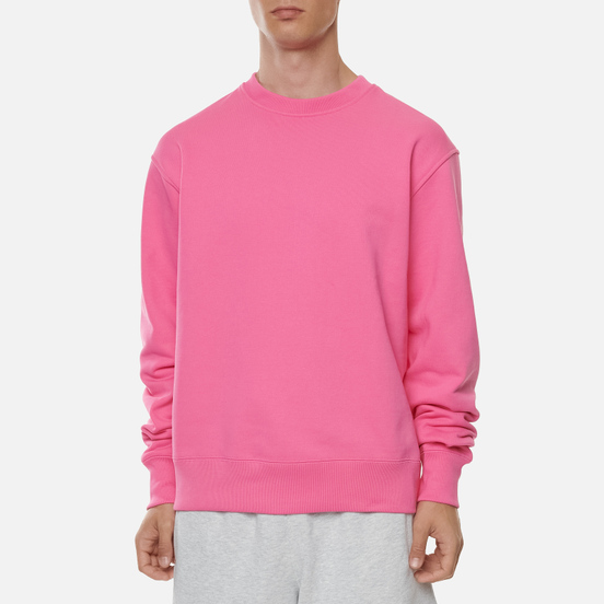 Мужская толстовка adidas Originals x Pharrell Williams Basics Crew Semi Solar Pink