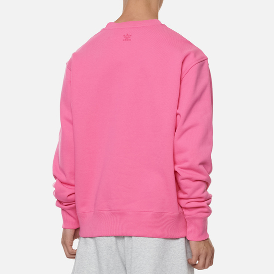 Мужская толстовка adidas Originals x Pharrell Williams Basics Crew Semi Solar Pink