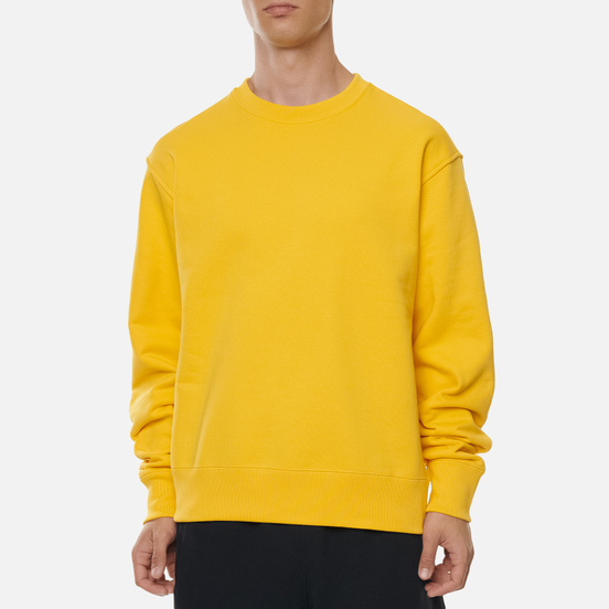 Мужская толстовка adidas Originals x Pharrell Williams Basics Crew Bold Gold