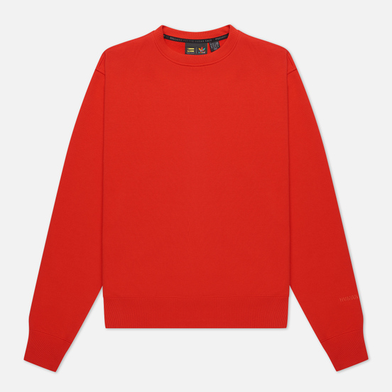Мужская толстовка adidas Originals x Pharrell Williams Basics Crew Active Red