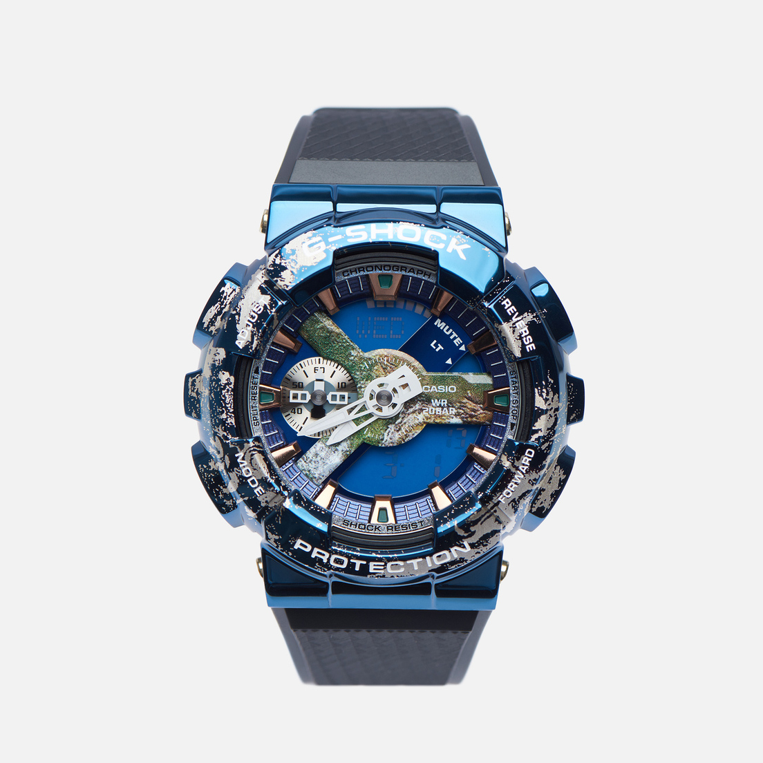 CASIO Наручные часы G-SHOCK GM-110EARTH-1A Planet Earth