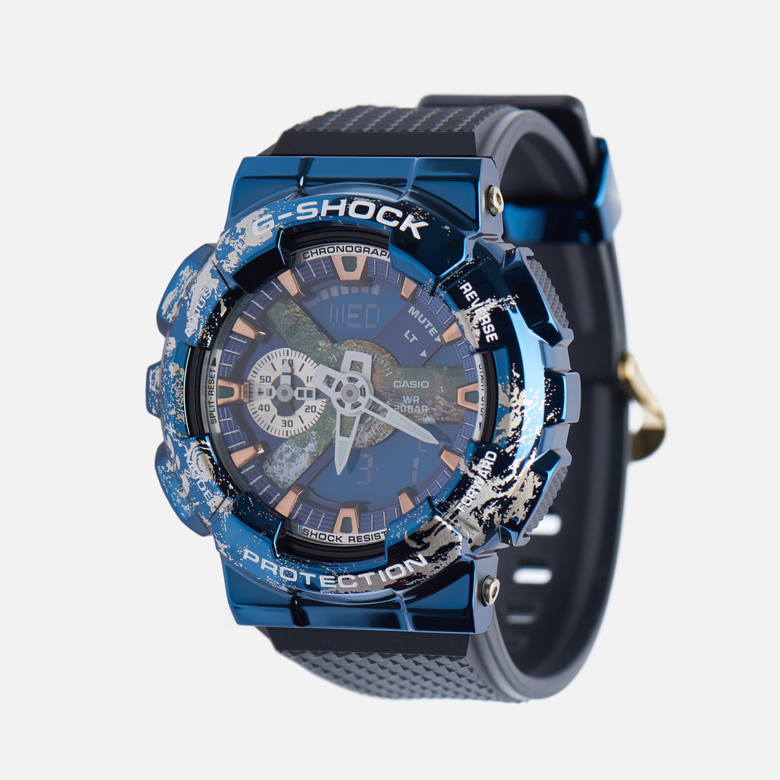 CASIO Наручные часы G-SHOCK GM-110EARTH-1A Planet Earth