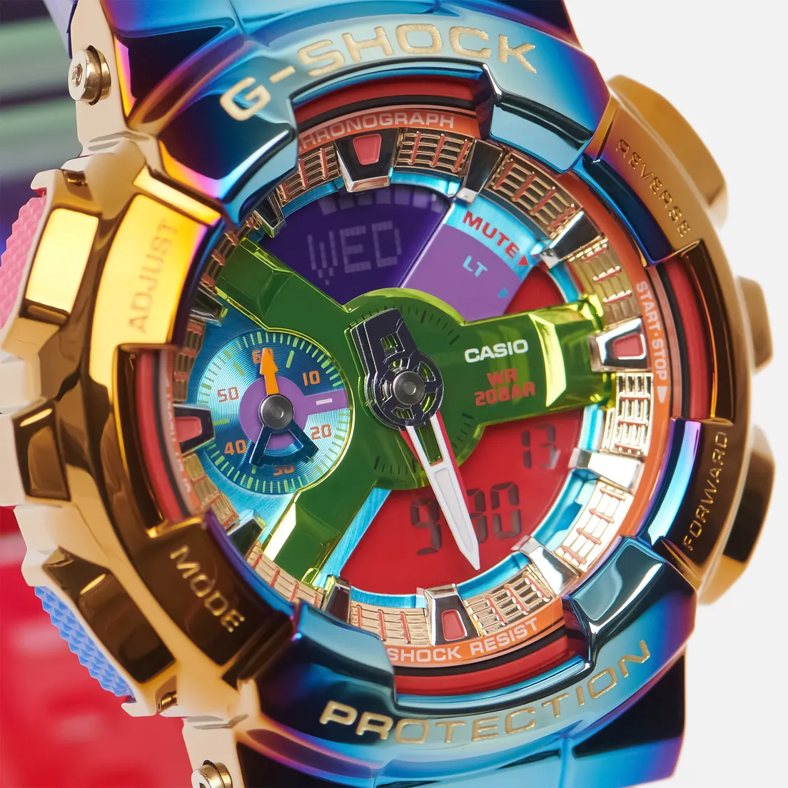 CASIO Наручные часы G-SHOCK GM-110RB-2AER Rainbow Series