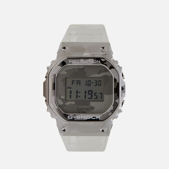 Наручные часы CASIO G-SHOCK GM-5600SCM-1ER Skeleton Series Silver/Clear