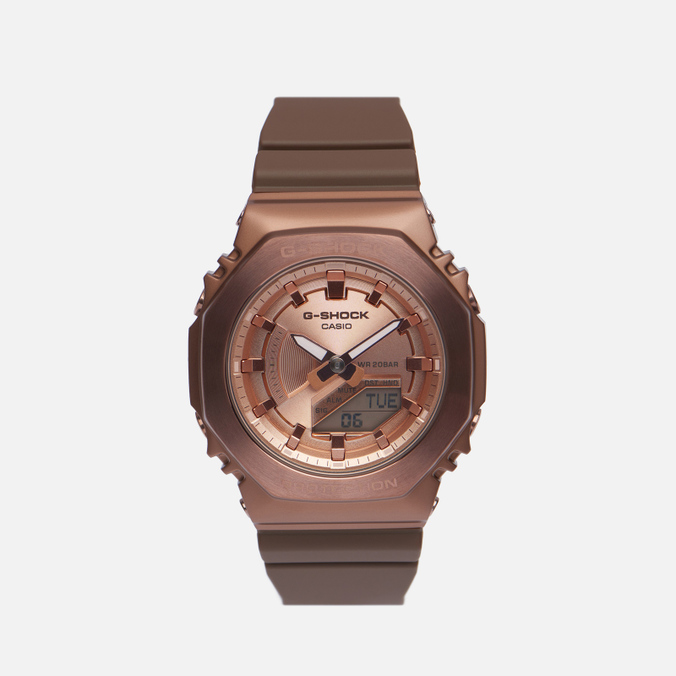 CASIO G-SHOCK GM-S2100BR-5A наручные часы casio g shock gm s2100br 5a коричневый черный