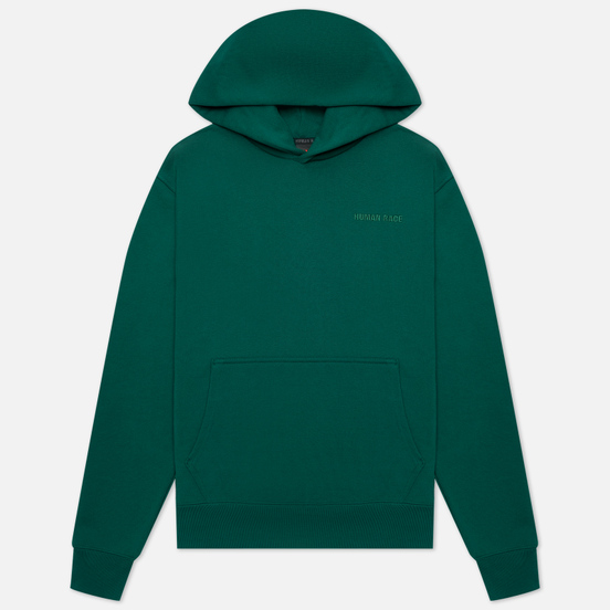 Мужская толстовка adidas Originals x Pharrell Williams Basics Hoodie Dark Green