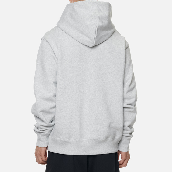 Мужская толстовка adidas Originals x Pharrell Williams Basics Hoodie Light Grey Heather
