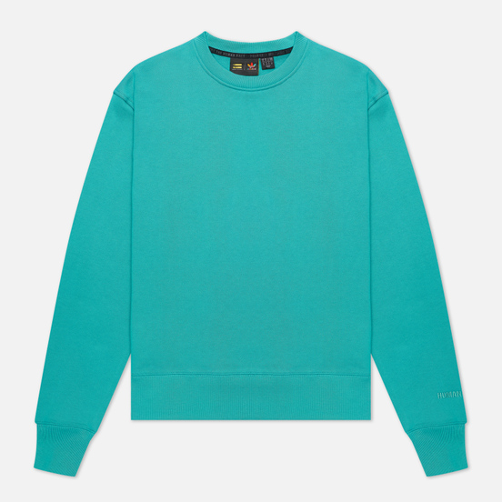 Мужская толстовка adidas Originals x Pharrell Williams Basics Crew True Green