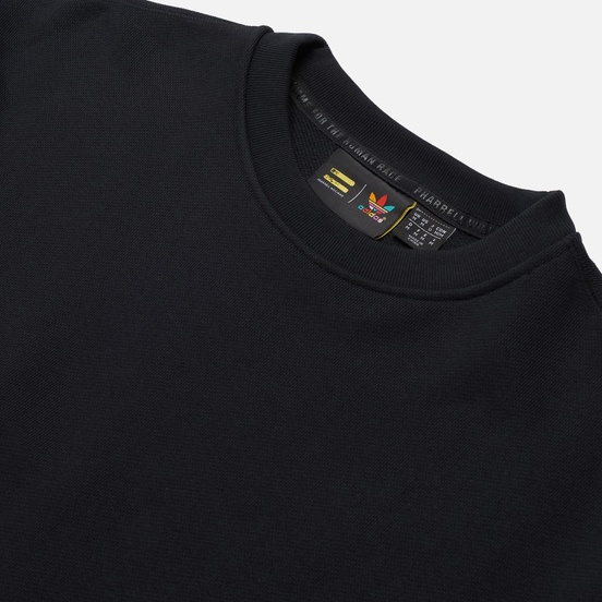 Мужская толстовка adidas Originals x Pharrell Williams Basics Crew Black