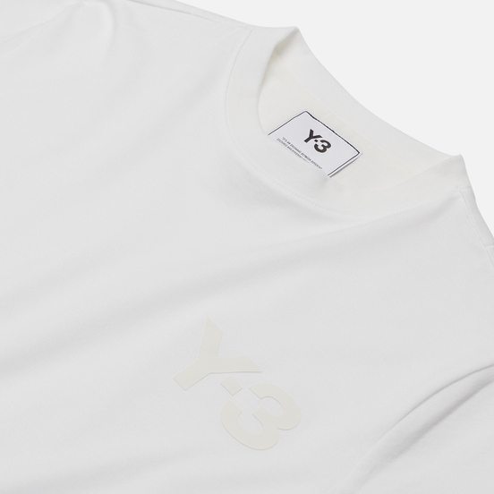 Женская футболка Y-3 Classic Logo Core White