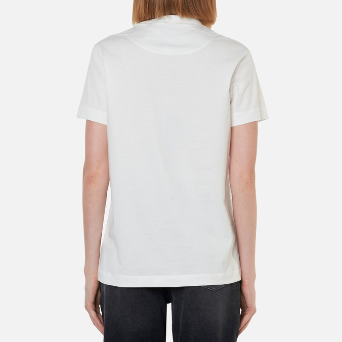 Женская футболка Y-3, цвет белый, размер XS GM3273 Classic Logo - фото 4