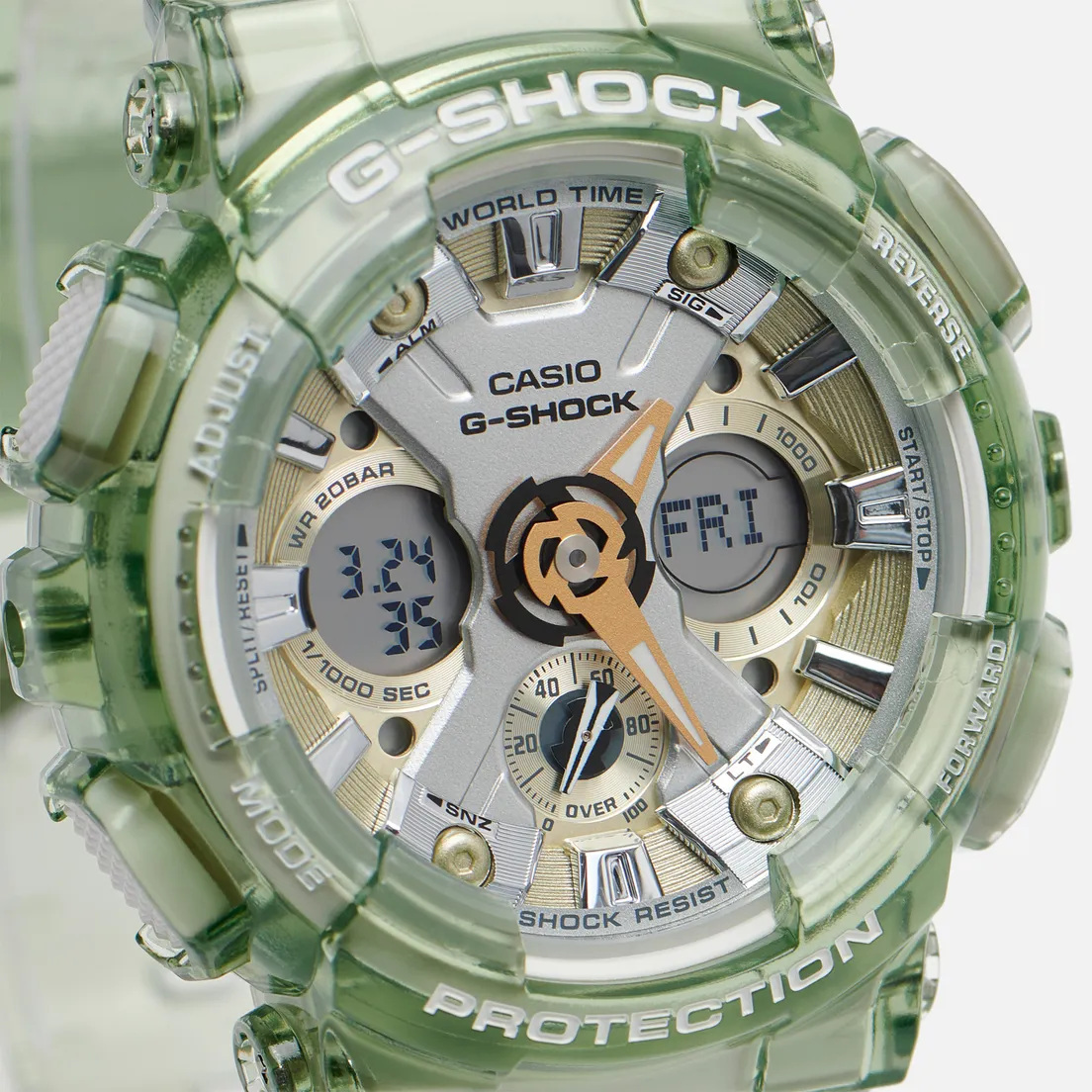 CASIO Наручные часы G-SHOCK GMA-S120GS-3A Skeleton S