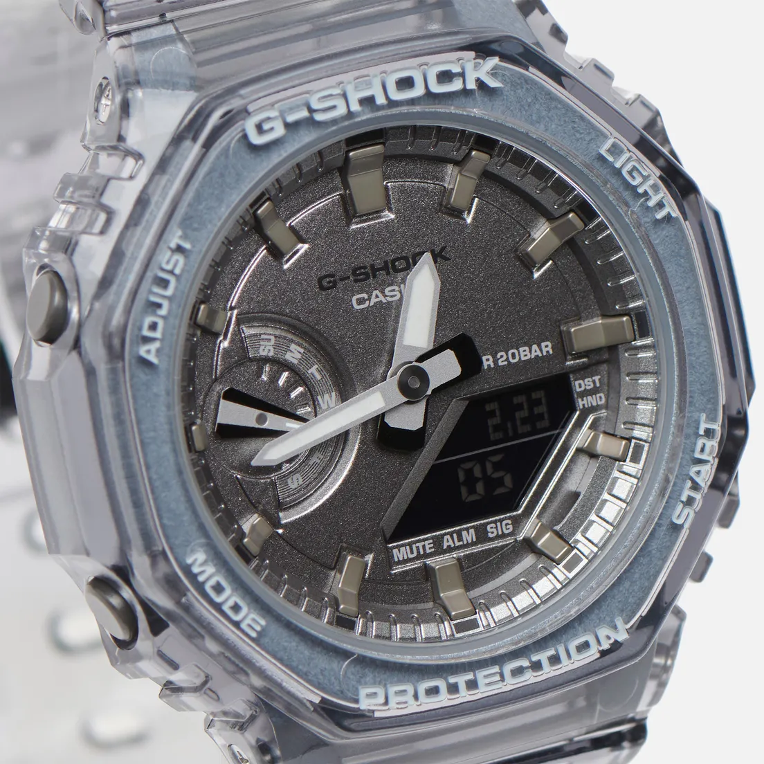CASIO Наручные часы G-SHOCK GMA-S2100SK-1A Metallic Skeleton