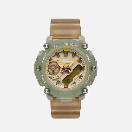 фото Наручные часы casio g-shock gma-s2200pe-3a, цвет зелёный