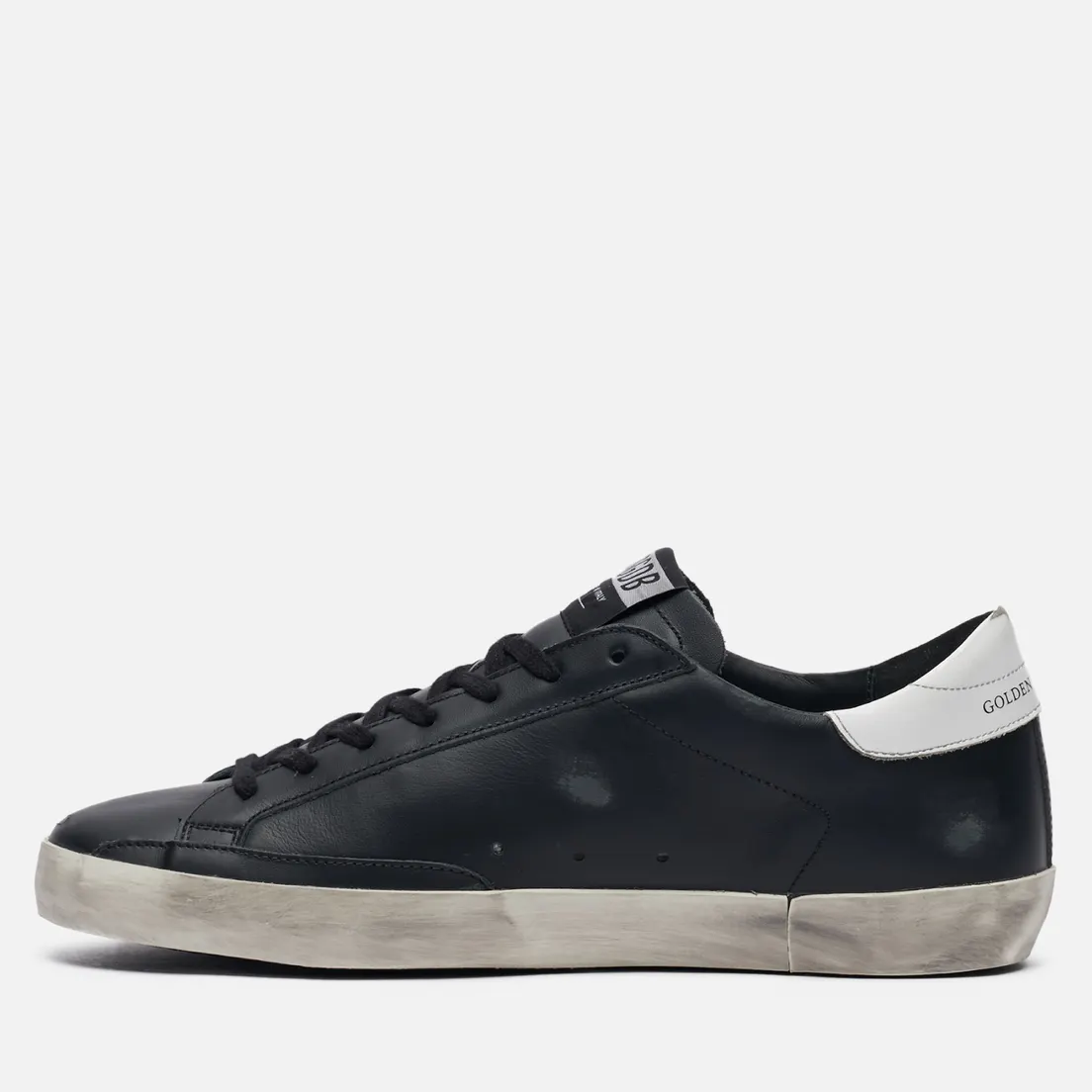 Golden Goose Мужские кроссовки Superstar Leather/Shiny Leather Star