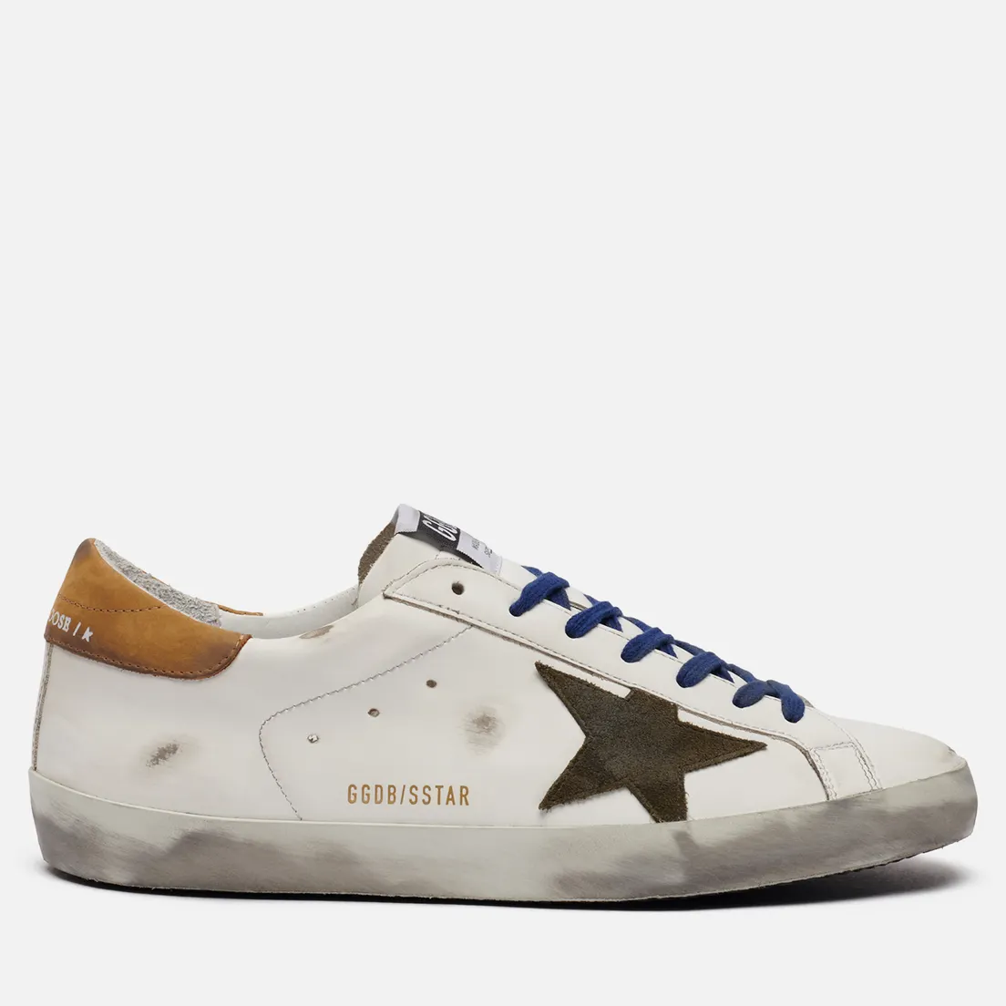 Golden Goose Мужские кроссовки Superstar Leather/Suede Star