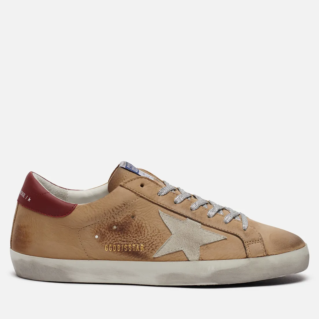 Golden Goose Мужские кроссовки Superstar Nabuk/Suede Star