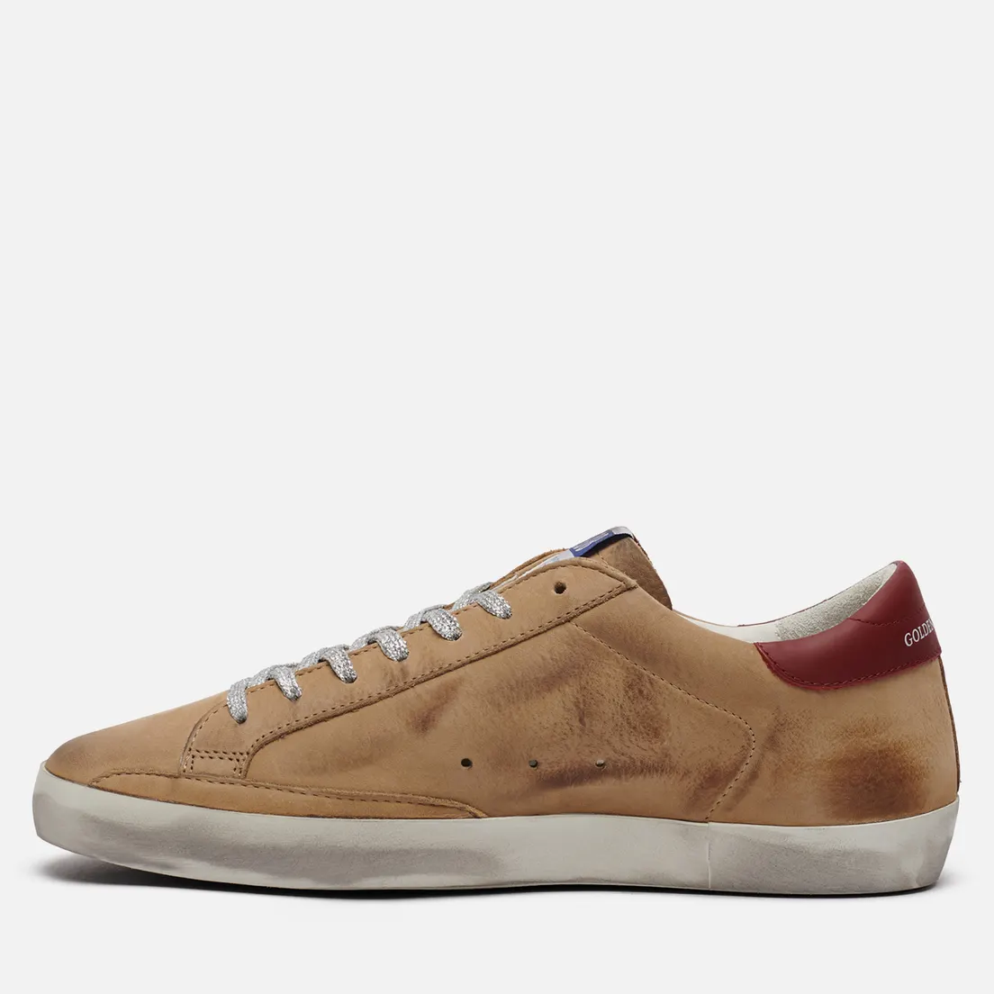 Golden Goose Мужские кроссовки Superstar Nabuk/Suede Star