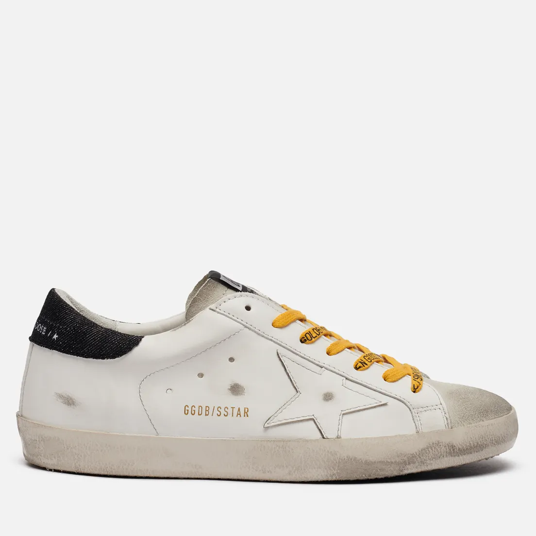 Golden Goose Мужские кроссовки Superstar Leather/Canvas Star