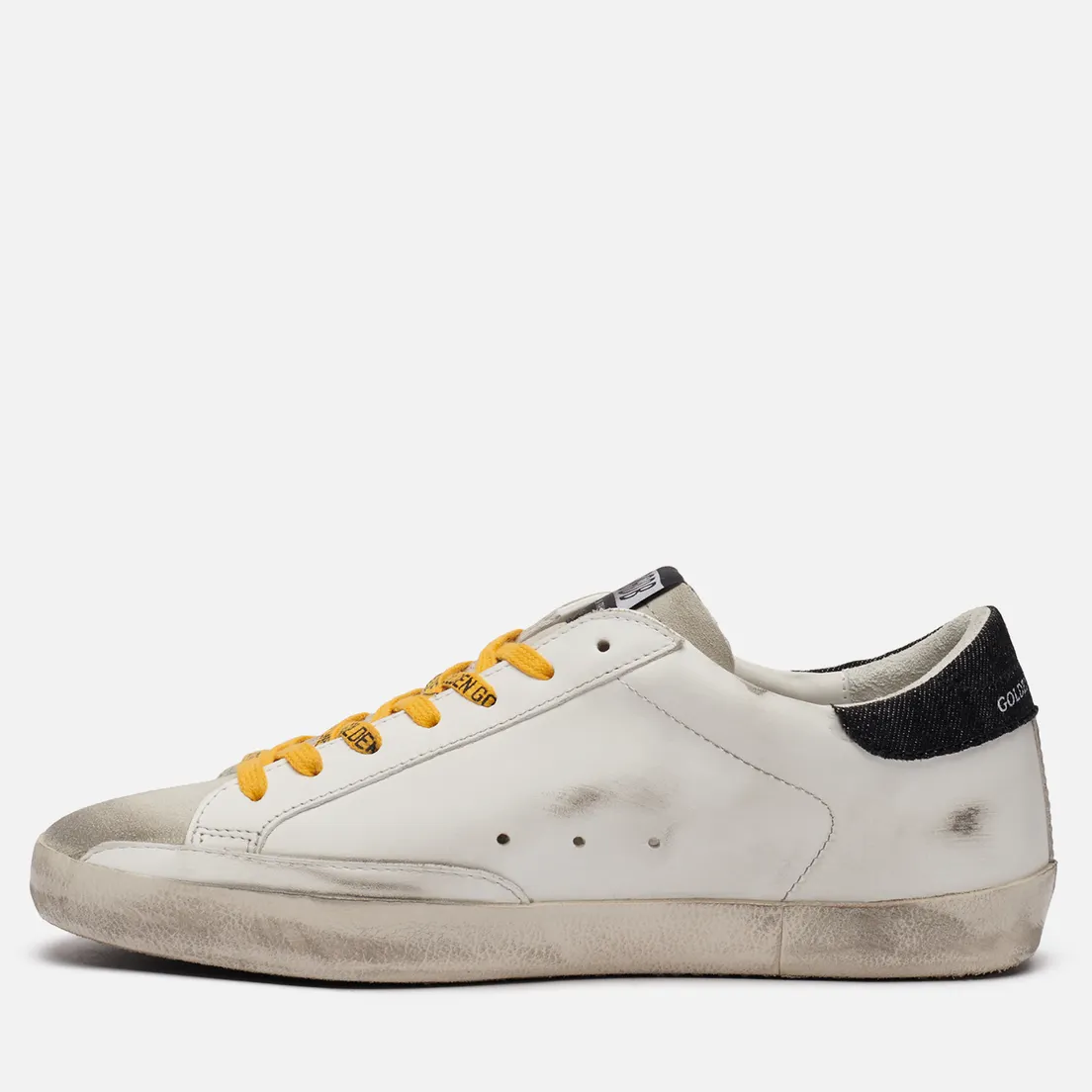 Golden Goose Мужские кроссовки Superstar Leather/Canvas Star