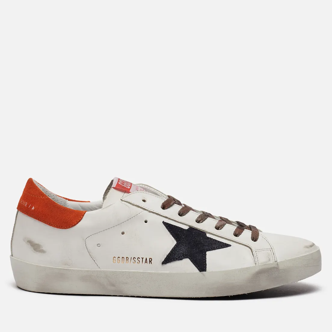 Golden Goose Мужские кроссовки Superstar Leather/Leather Star