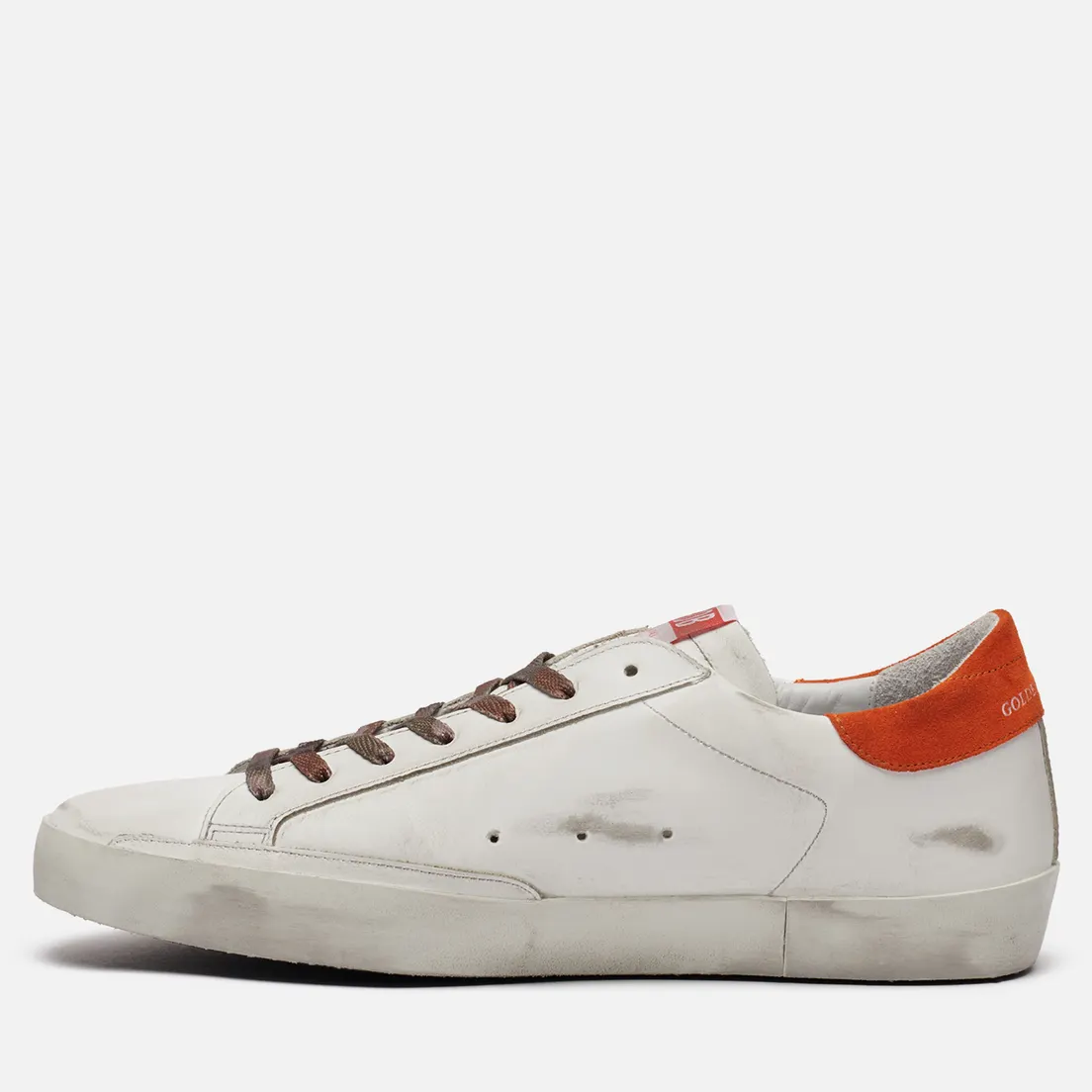 Golden Goose Мужские кроссовки Superstar Leather/Leather Star