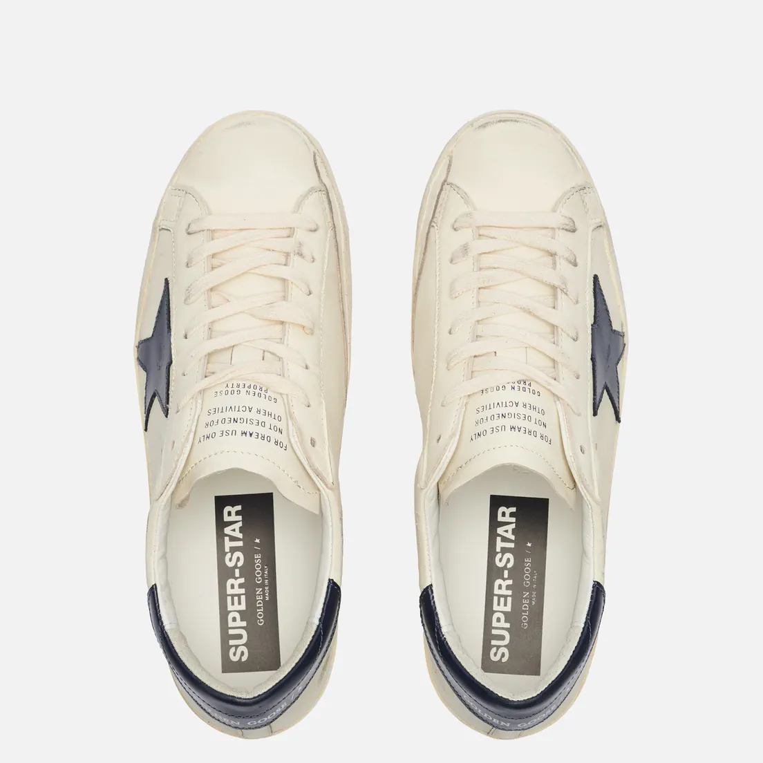 Golden Goose Мужские кроссовки Super-Star Leather Star
