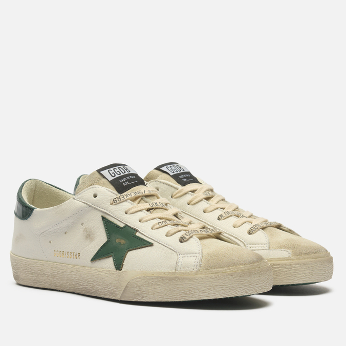 Мужские кроссовки Golden Goose Super-Star Leather Star