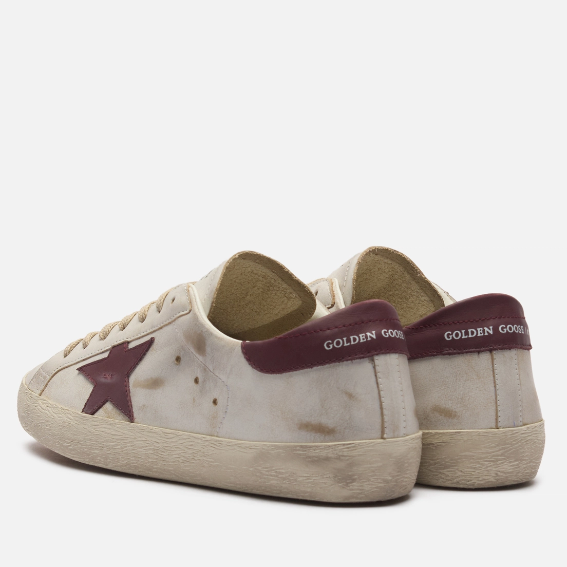 Golden Goose Мужские кроссовки Super-Star Leather Star
