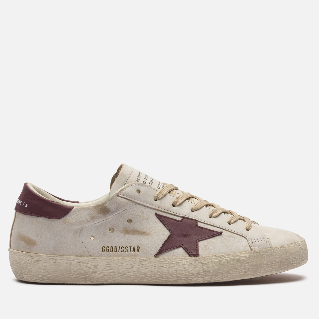 Golden Goose Мужские кроссовки Super-Star Leather Star
