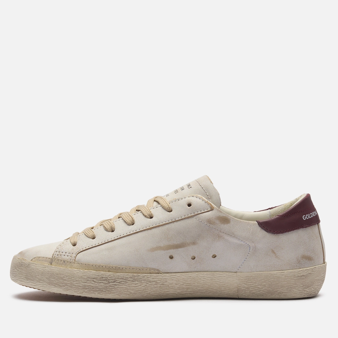 Golden Goose Мужские кроссовки Super-Star Leather Star