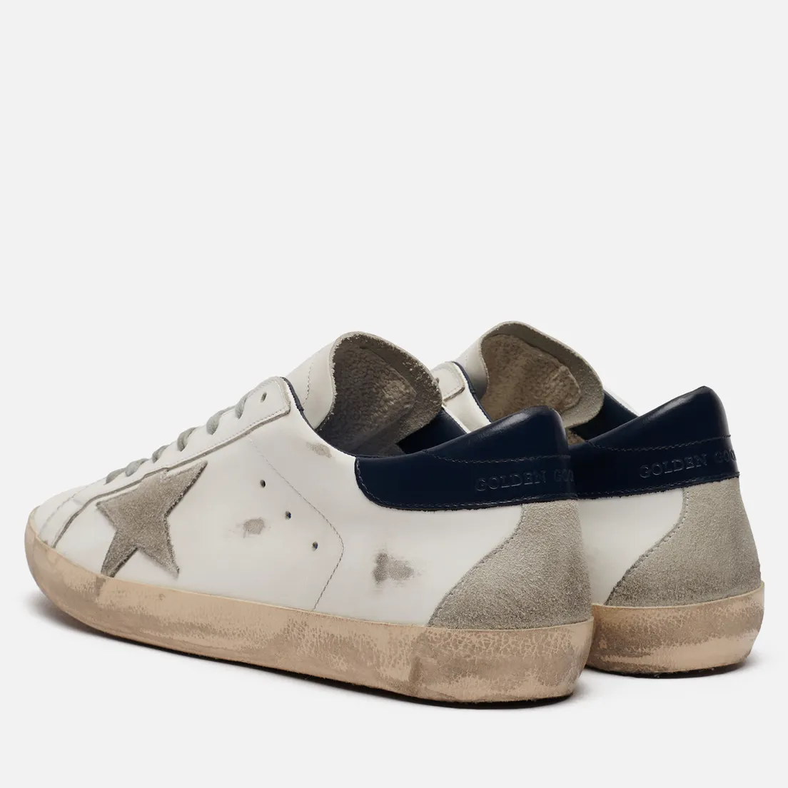 Golden Goose Мужские кроссовки Superstar Leather/Suede Star