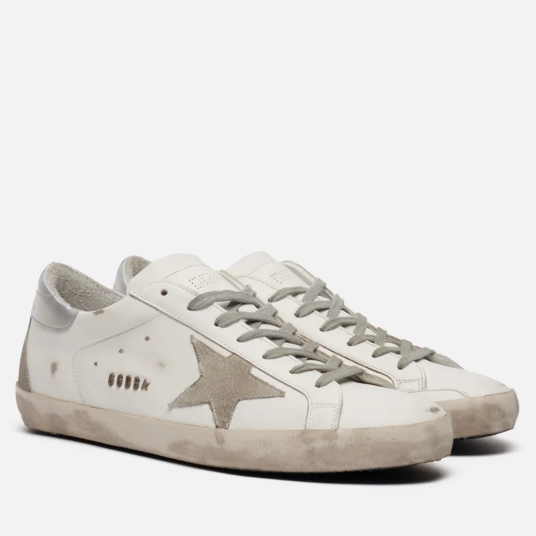Golden Goose Мужские кроссовки Superstar Leather/Suede Star