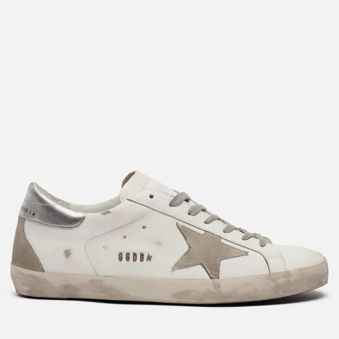 Golden Goose Мужские кроссовки Superstar Leather/Suede Star