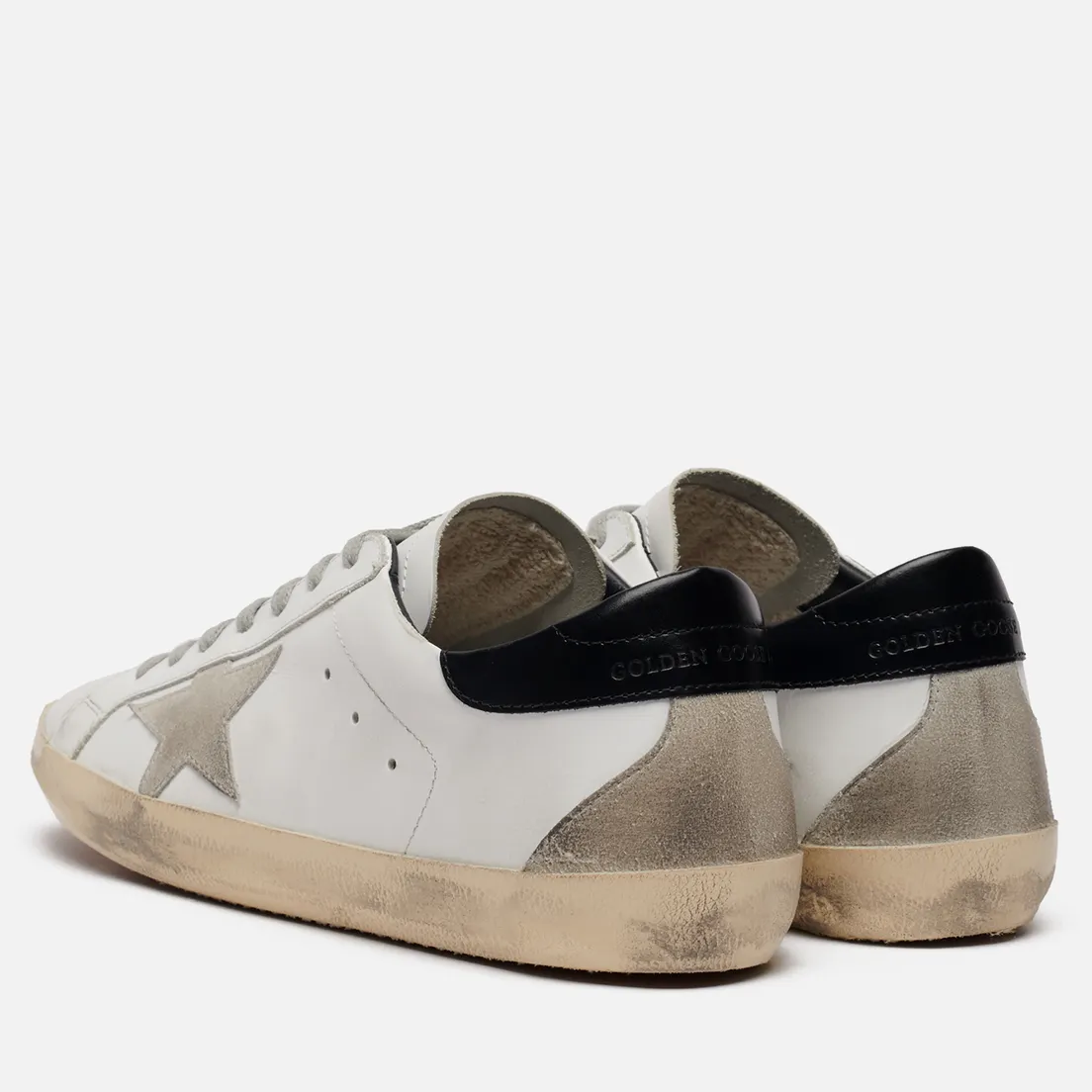 Golden Goose Мужские кроссовки Superstar Leather/Suede Star