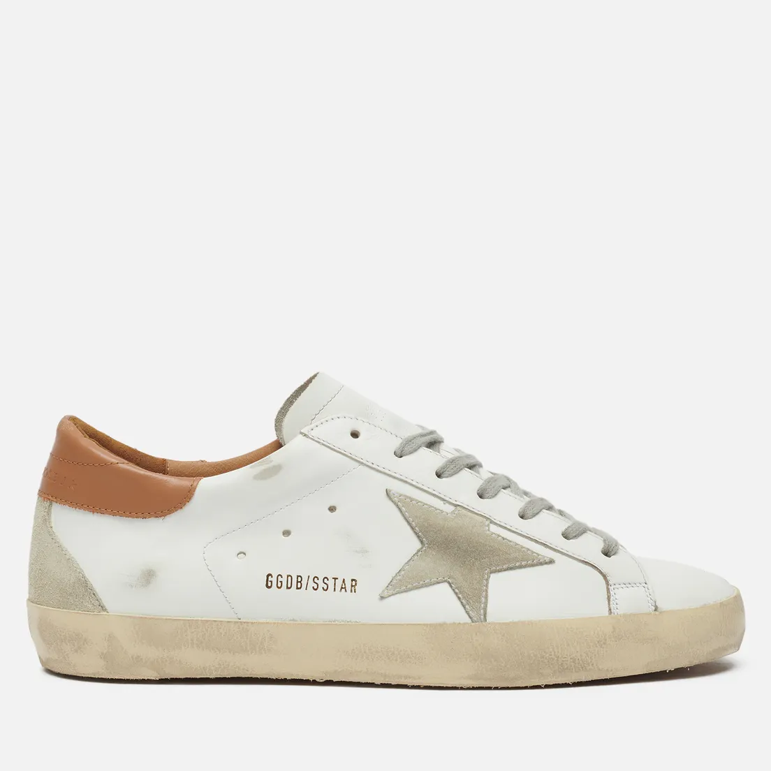 Golden Goose Мужские кроссовки Super-Star Leather/Suede Star