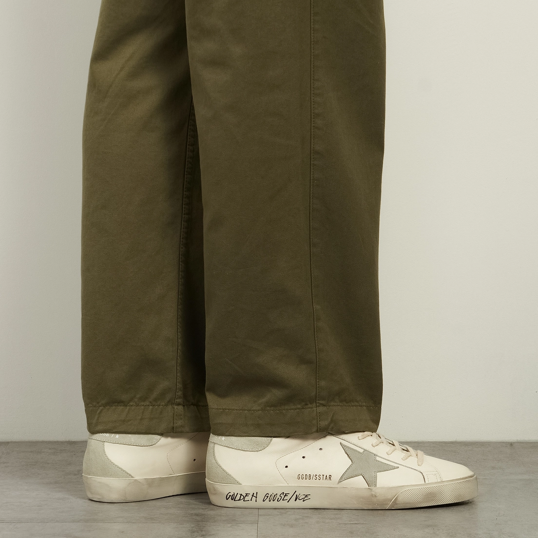 Golden Goose Мужские кроссовки Super-Star Suede Star