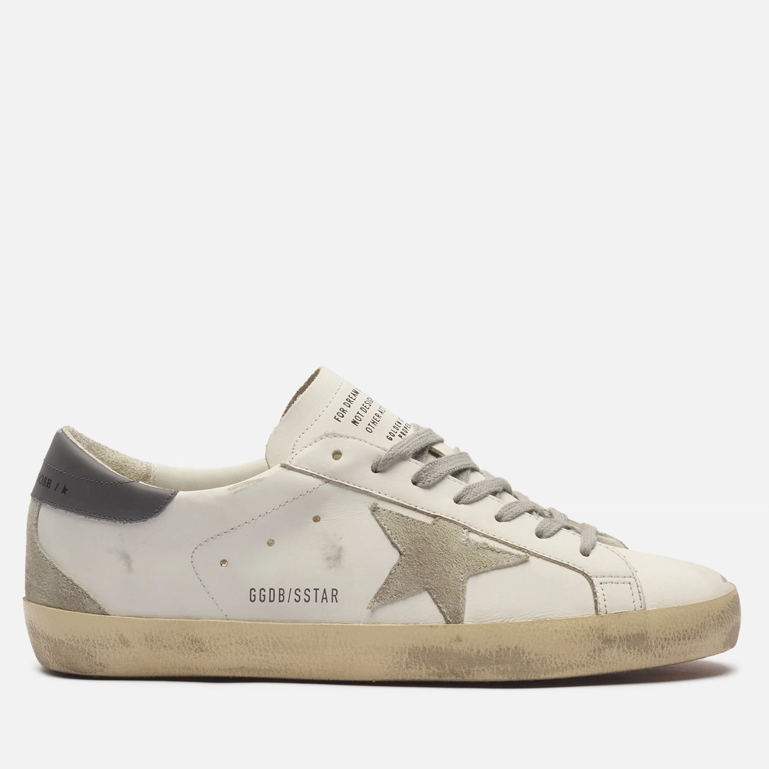 Golden Goose Мужские кроссовки Super-Star Suede Star