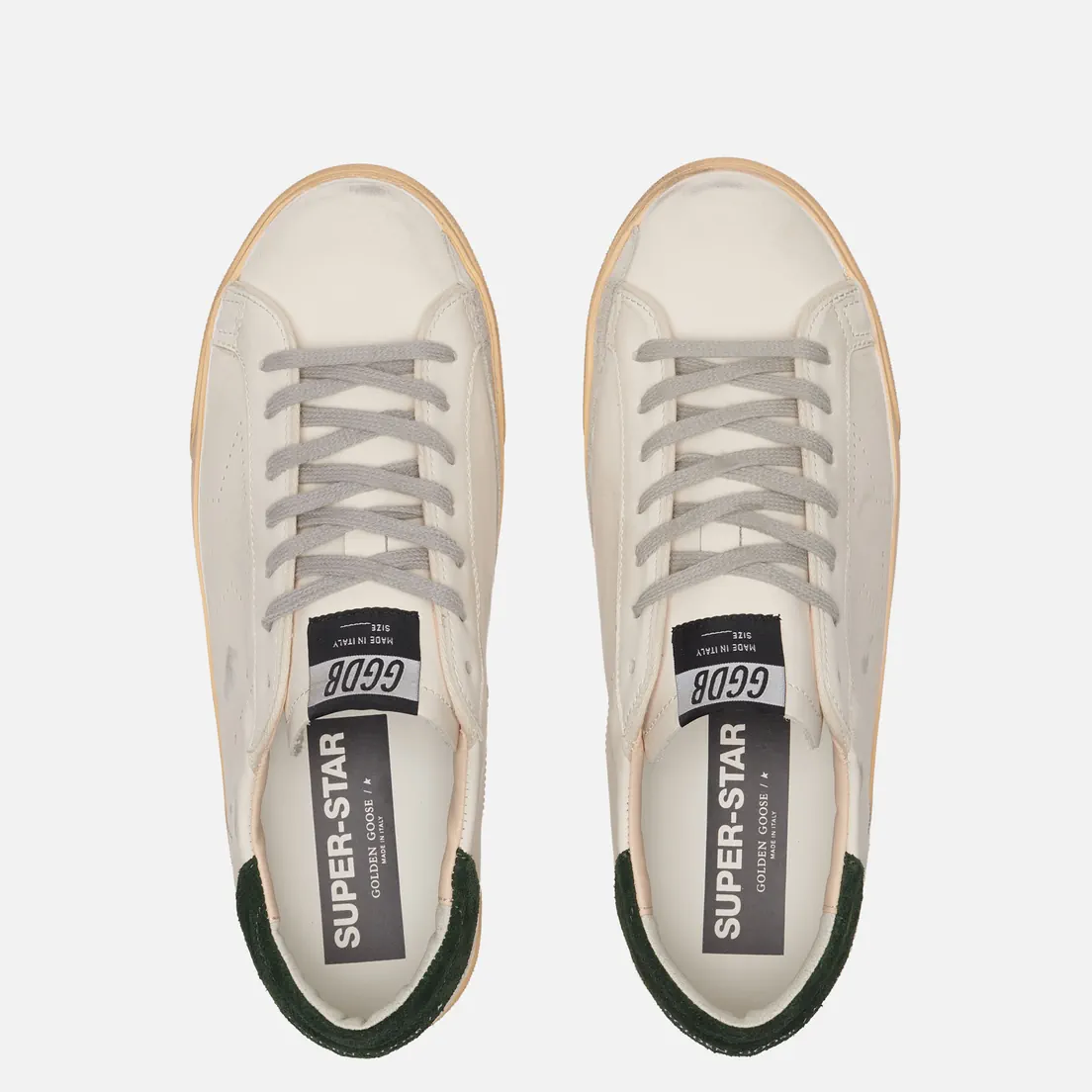 Golden Goose Мужские кроссовки Super-Star Perforated Star