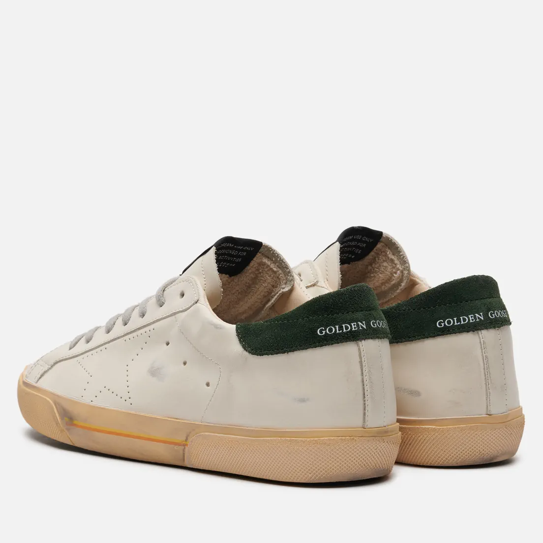 Golden Goose Мужские кроссовки Super-Star Perforated Star