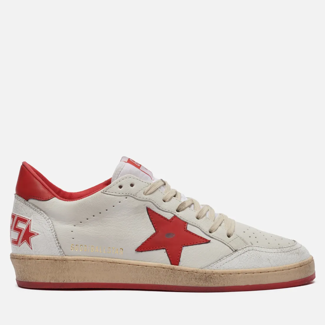 Golden Goose Мужские кроссовки Ball Star Nappa/Matt Leather Star