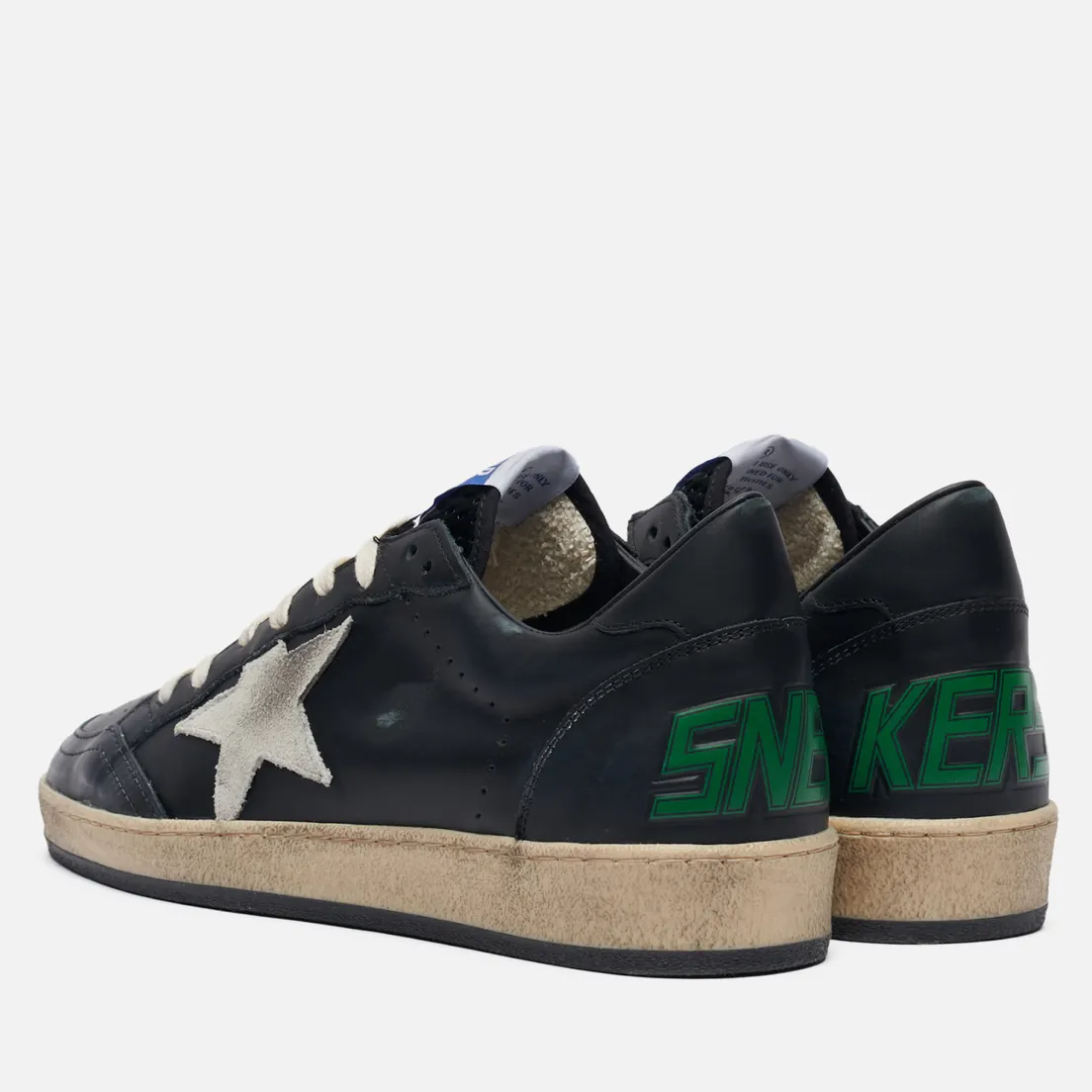 Golden Goose Мужские кроссовки Ball Star Leather/Suede Star