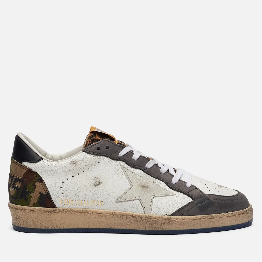 Golden Goose Мужские кроссовки Ball Star Nabuk/Hammered Star