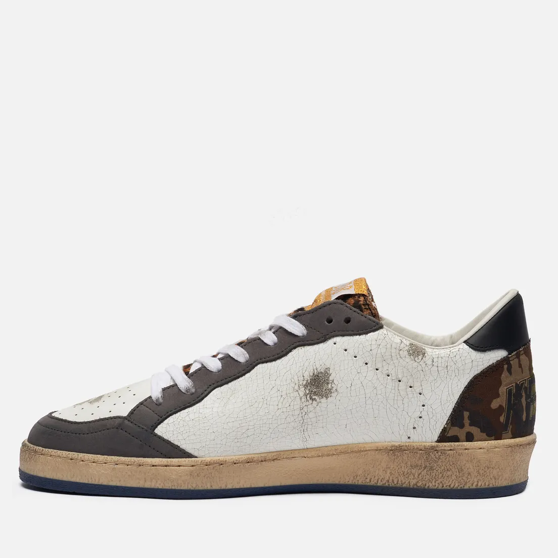 Golden Goose Мужские кроссовки Ball Star Nabuk/Hammered Star