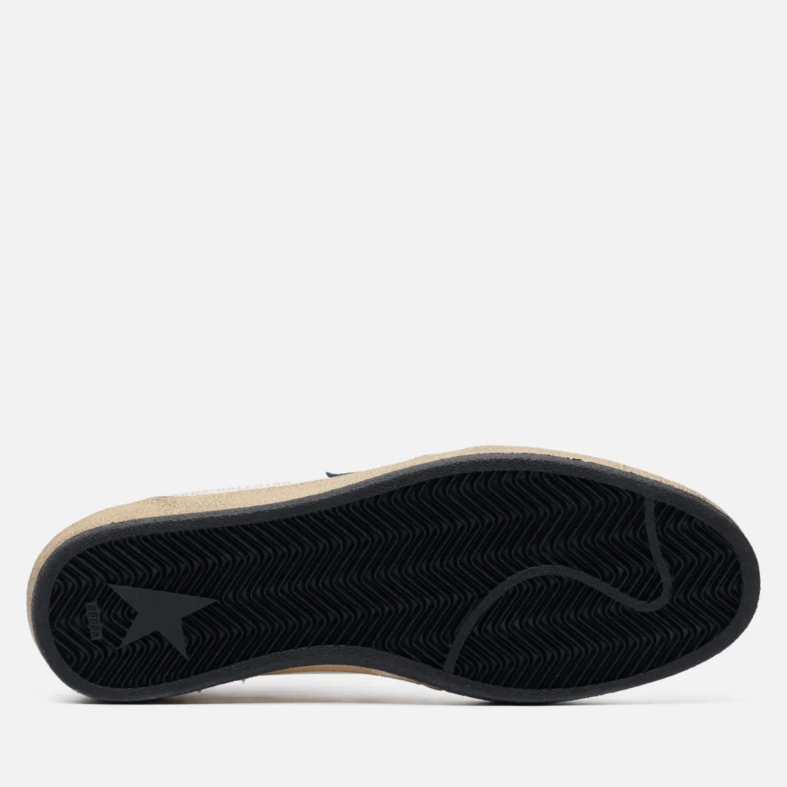 Golden Goose Мужские кроссовки Ball Star Crack Toe Leather/Suede Star