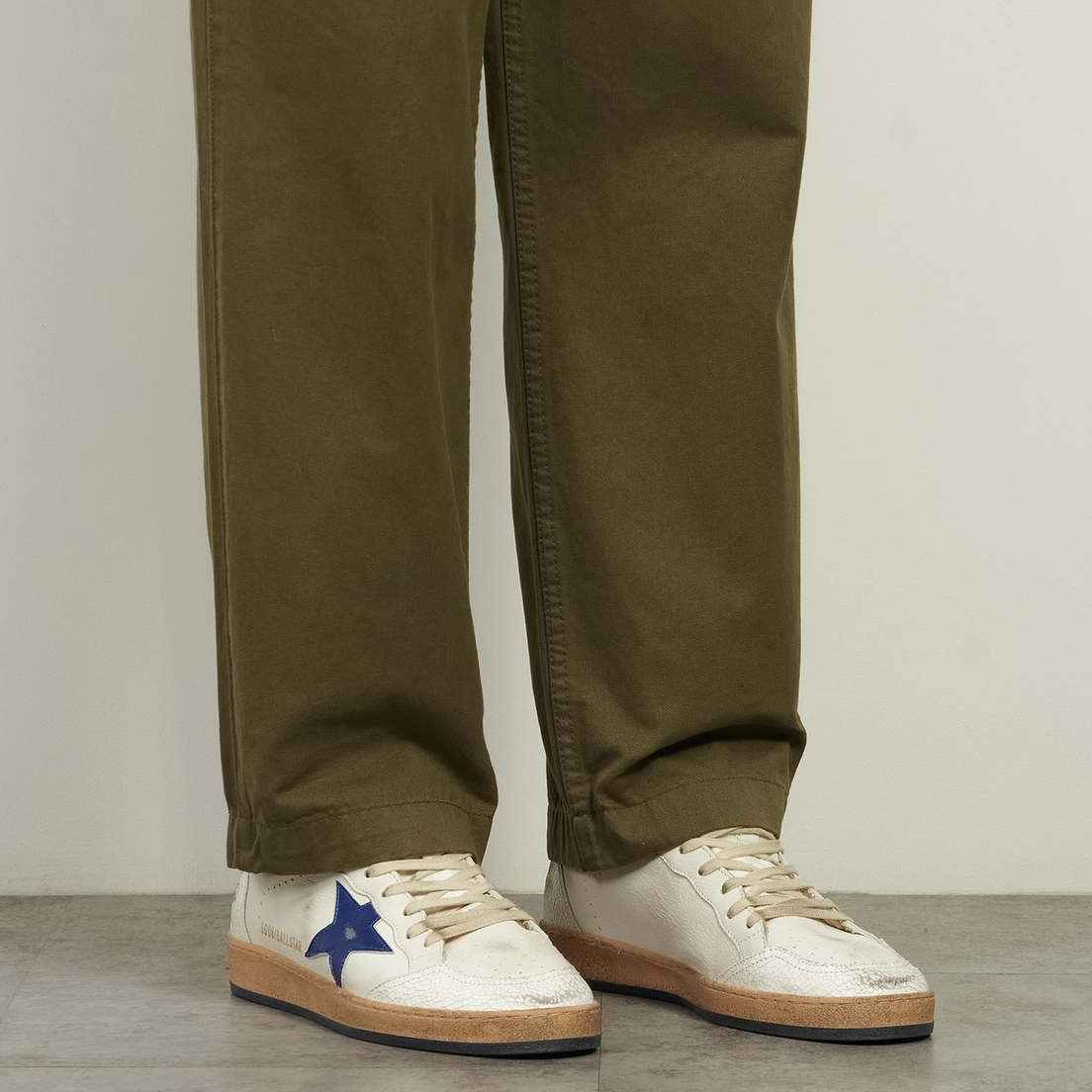 Golden Goose Мужские кроссовки Ball Star Laminated Star