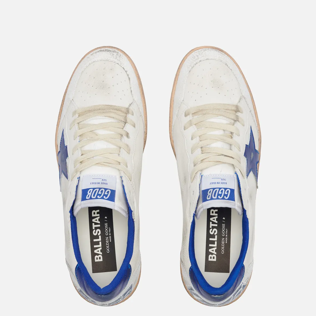 Golden Goose Мужские кроссовки Ball Star Laminated Star