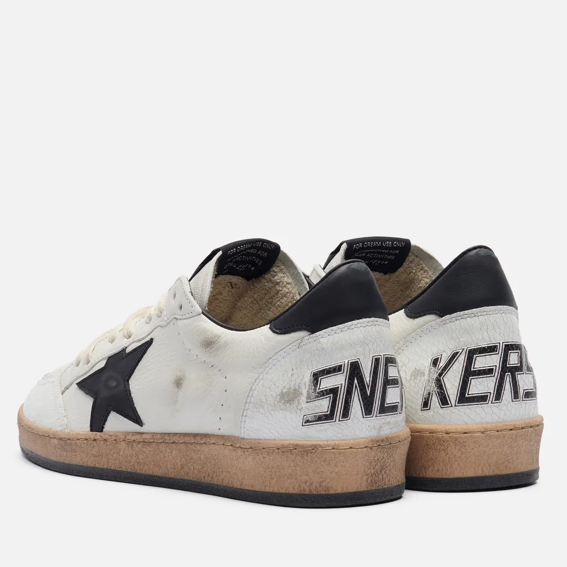 Golden Goose Мужские кроссовки Ball Star Leather Star
