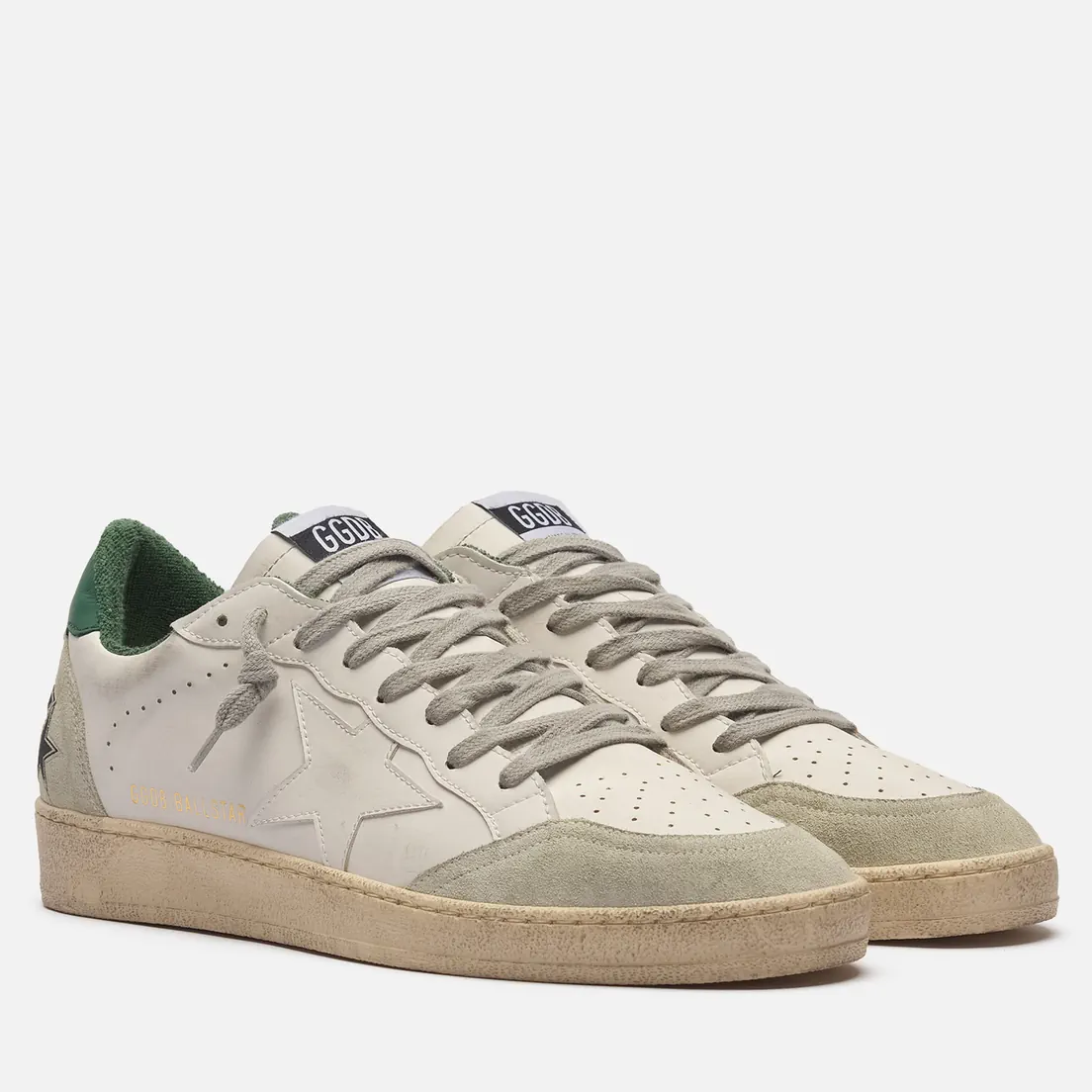 Golden Goose Мужские кроссовки Ball Star Leather Star