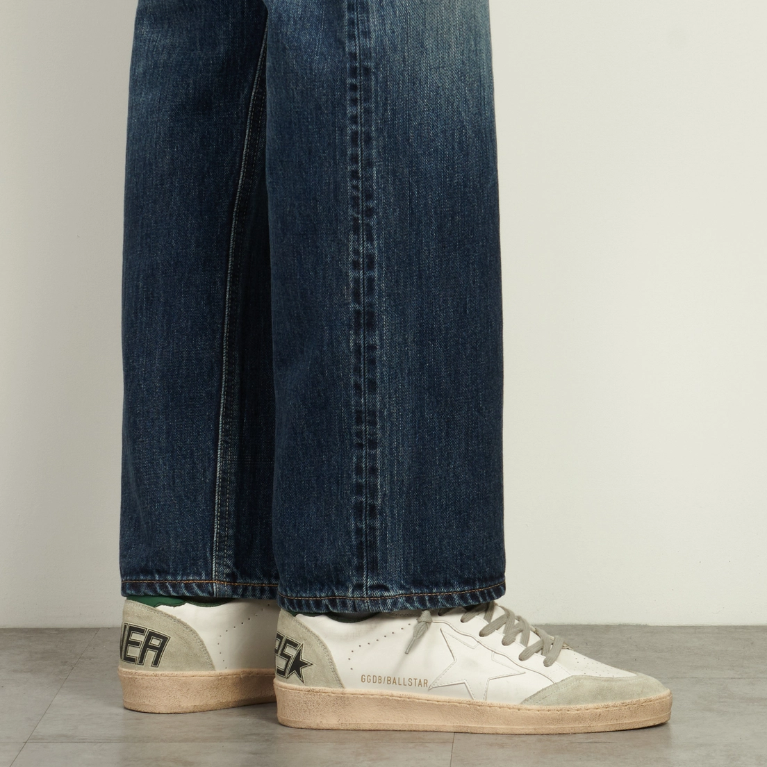 Golden Goose Мужские кроссовки Ball Star Leather Star